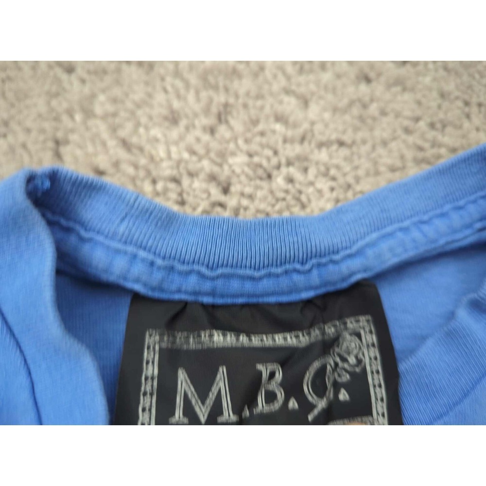 Vintage M.B.C. Womens T Shirt Patch Craft Textile Folk Art Made in USA Southwest - Picture 3 of 7
